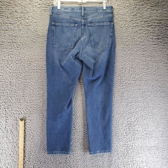 Banana Republic Jeans Womens 30 Blue High-Rise Slim Denim Stretch Pockets - Picture 12 of 13